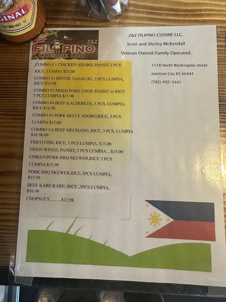 Z&Z Filipino Cuisine Menu image 4